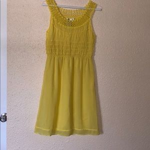 Yellow dress